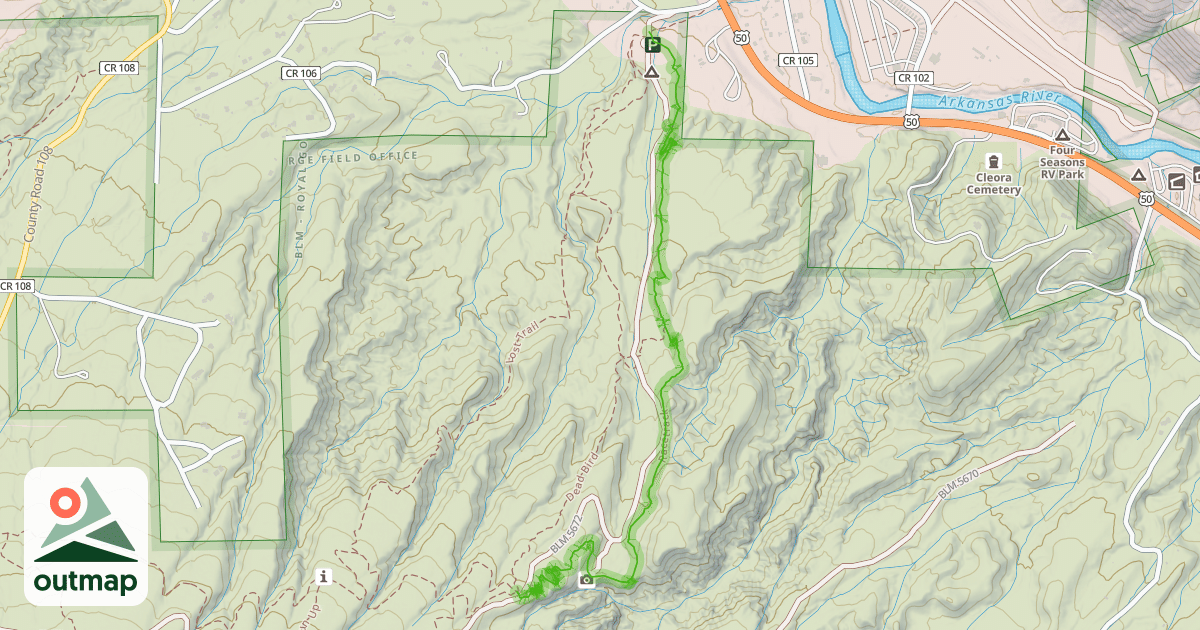 Map of Racetrack