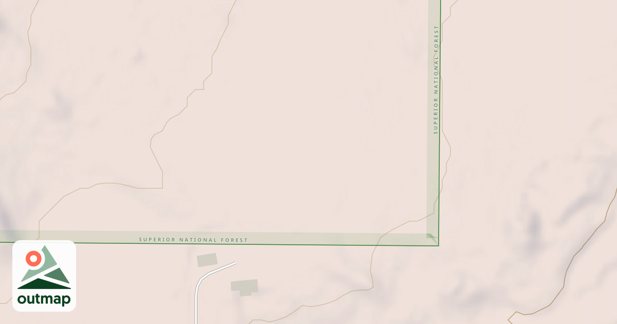Map of USFS Motor Vehicle Use Map Trails 19544