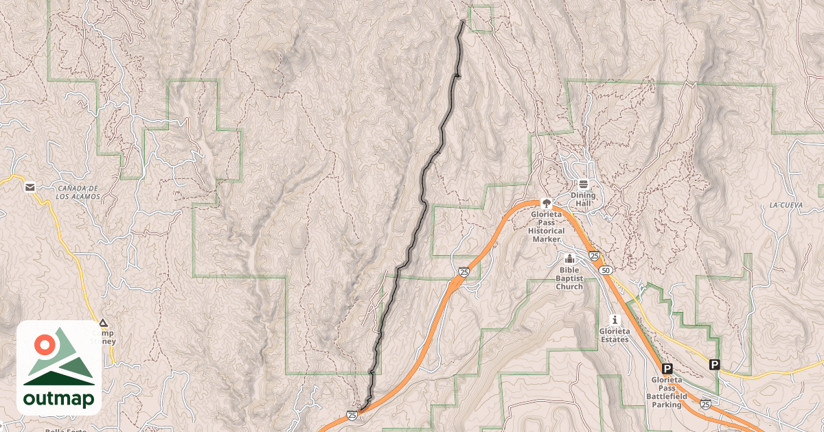 Map of Deer Trail