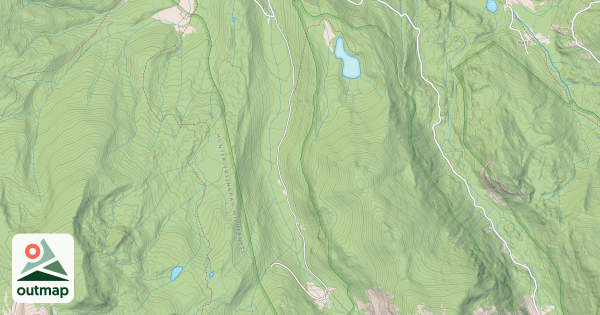 Map of CHAPMAN CREEK