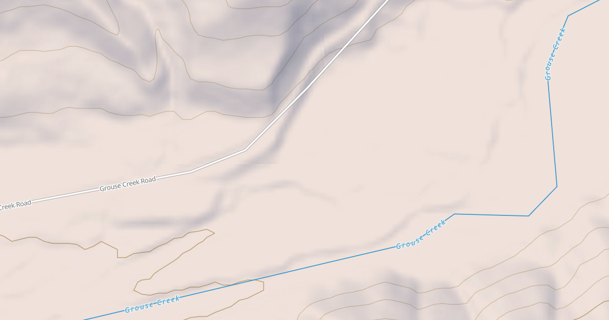 Map preview of GROUSE FALLS