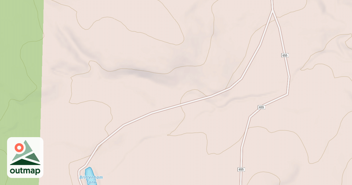 Map of USFS National Forest System Roads {2F9EC651-ED30-4DCF-B717-9A576B98BD25}
