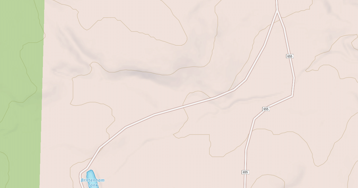 Map preview of USFS National Forest System Roads {2F9EC651-ED30-4DCF-B717-9A576B98BD25}
