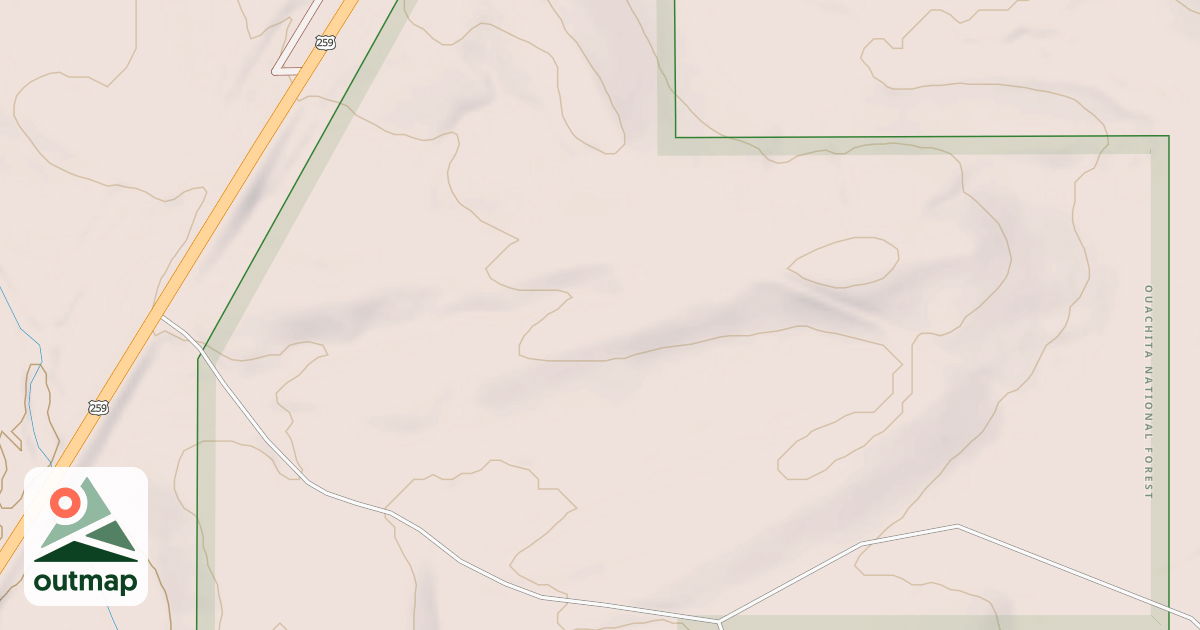 Map of USFS Motor Vehicle Use Map Roads {DA7ED6F0-B606-40F8-9881-3740EAB51A1A}