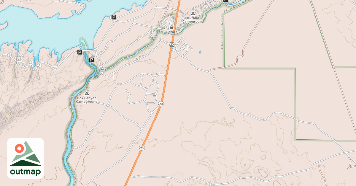 Map of BPA ACCESS