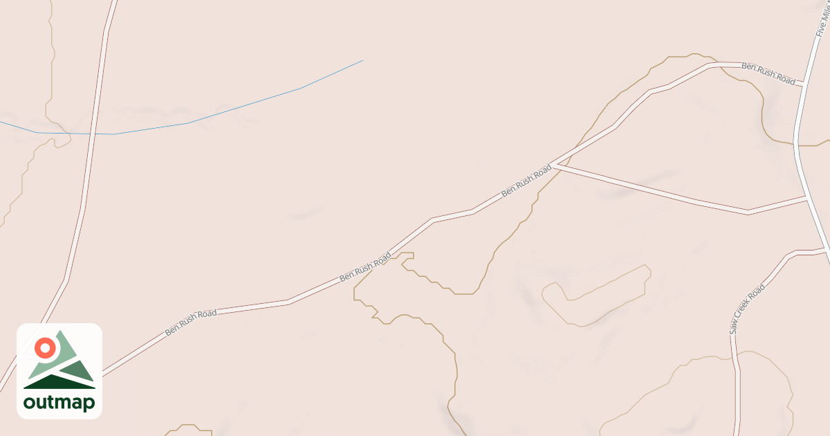 Map of Edgemere-Pecks Pond - Snowmobile Trails