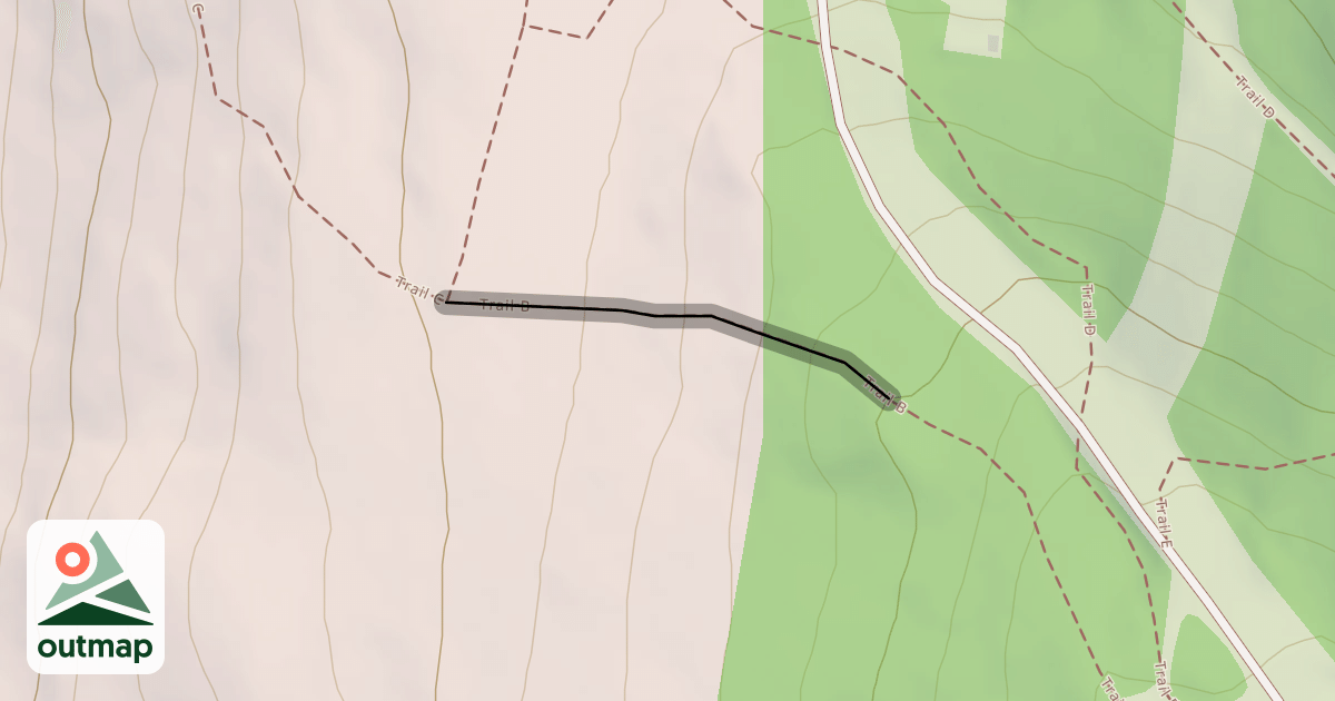 Map of Trail B