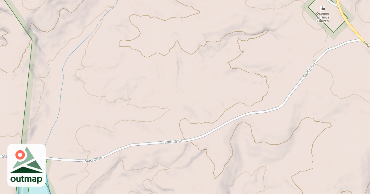 Map of CANNON POINT