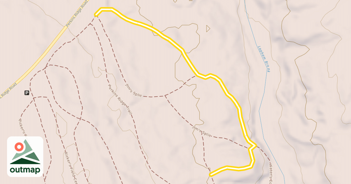 Map of Faith and Mary's Trail