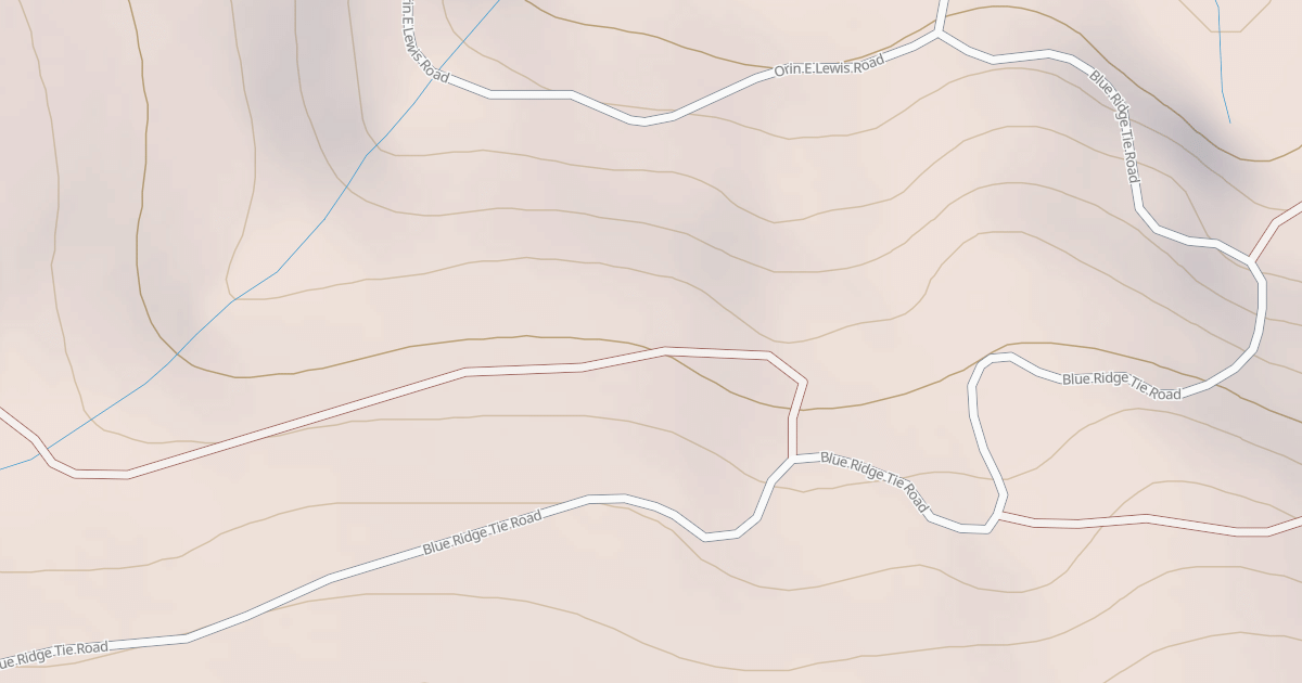 Map preview of BLUE RIDGE TIE
