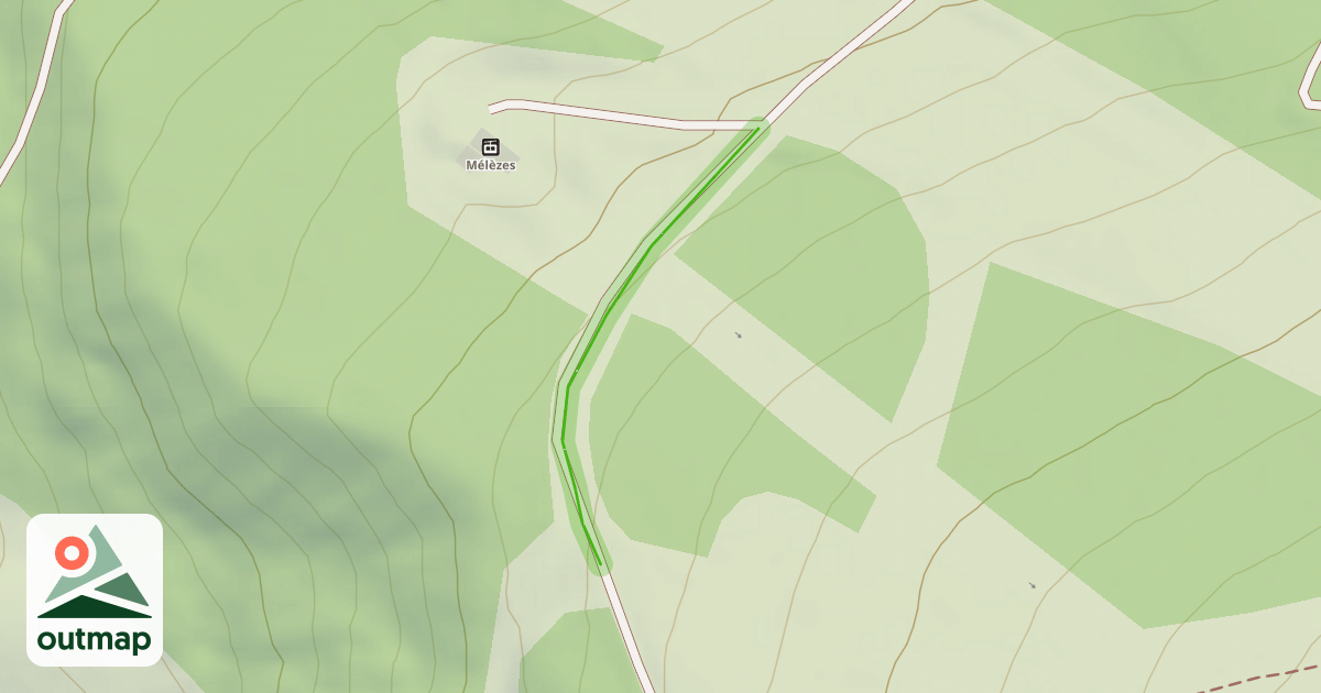 Map of Chamois