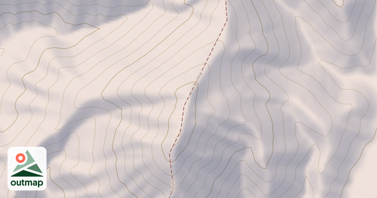 Map of Bertha
