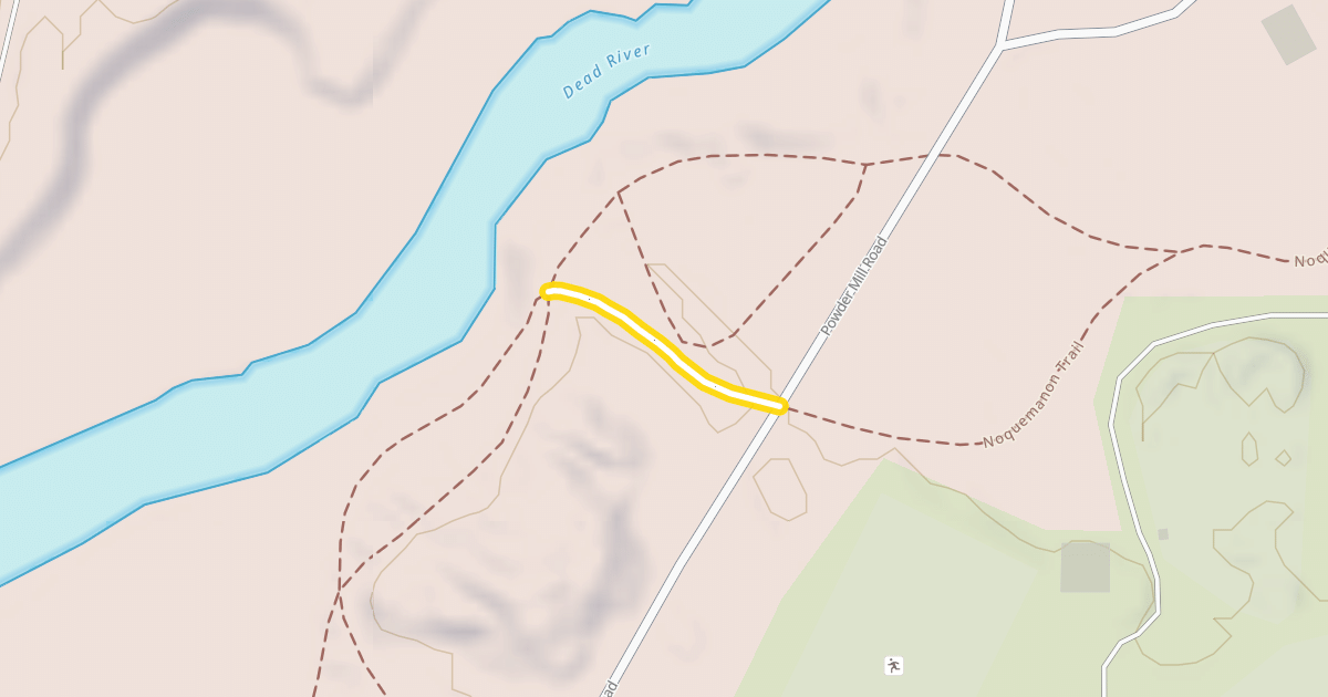 Map preview of Noquemanon Trail