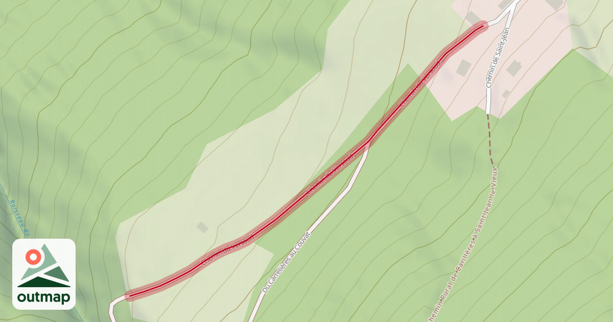 Map of Chemin du Versoud