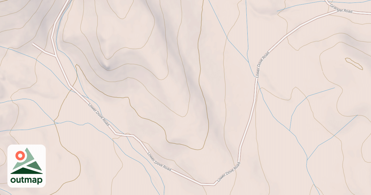 Map of LOWER DOVE