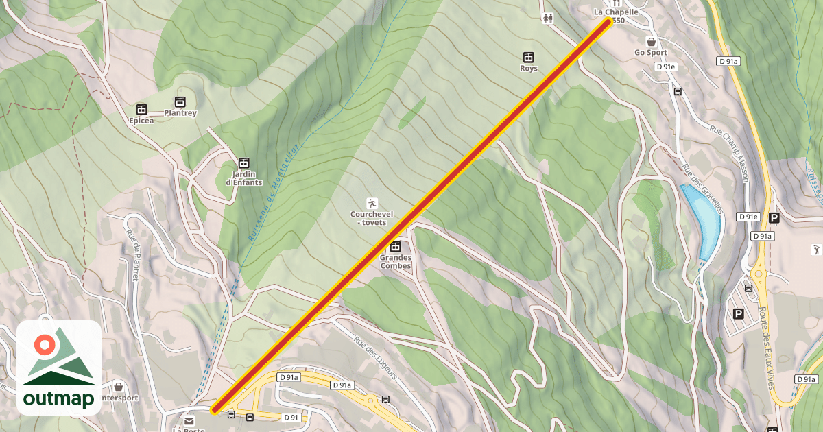 Map of Grangettes