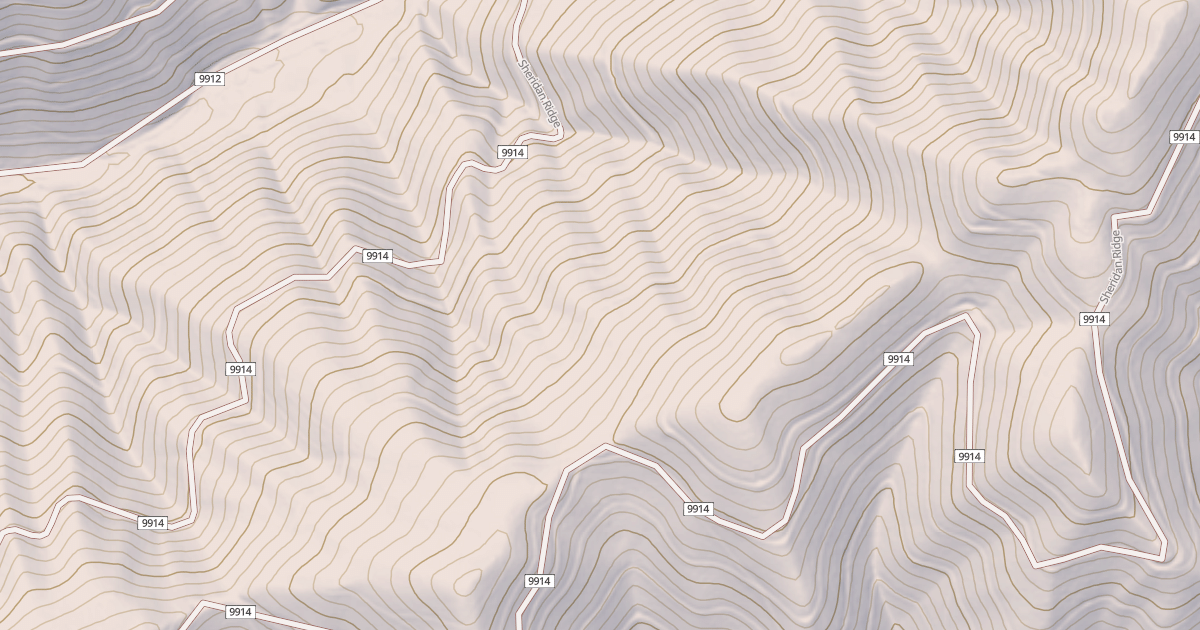 Map preview of SHERIDAN SPUR