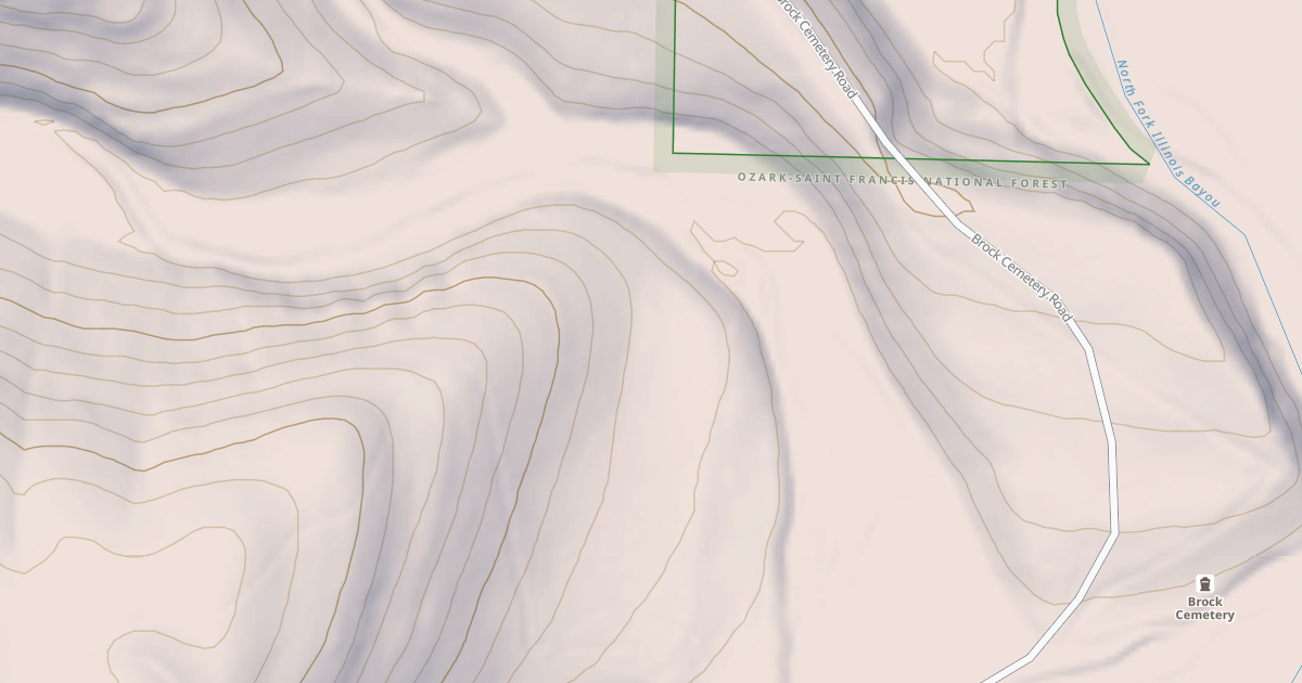 Map preview of USFS Motor Vehicle Use Map Roads {8998E502-A95E-4FD3-821C-04A76C909783}