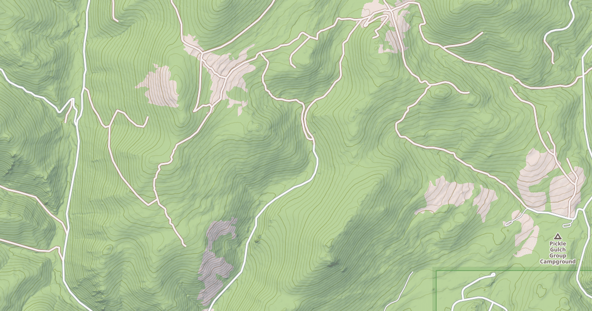 Map preview of SILVER CREEK