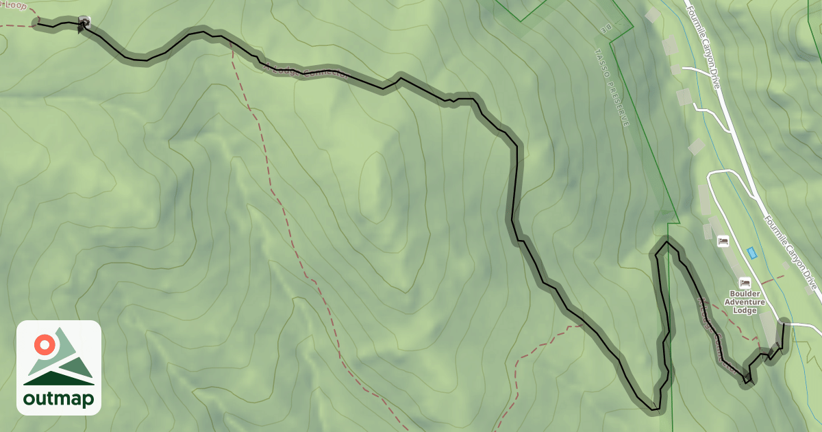 Map of A-Lodge Connector