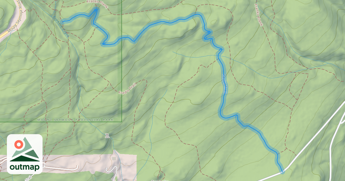 Map of Paul's Trail