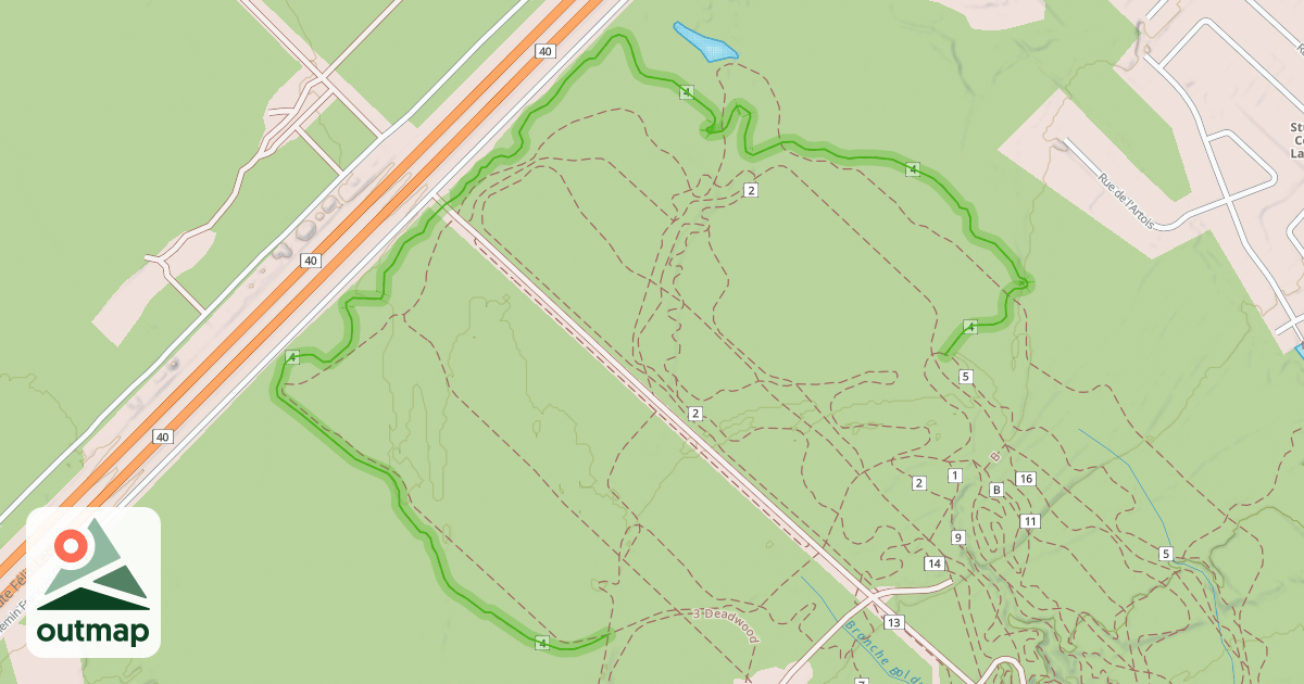 Map of 4 L'Orbite