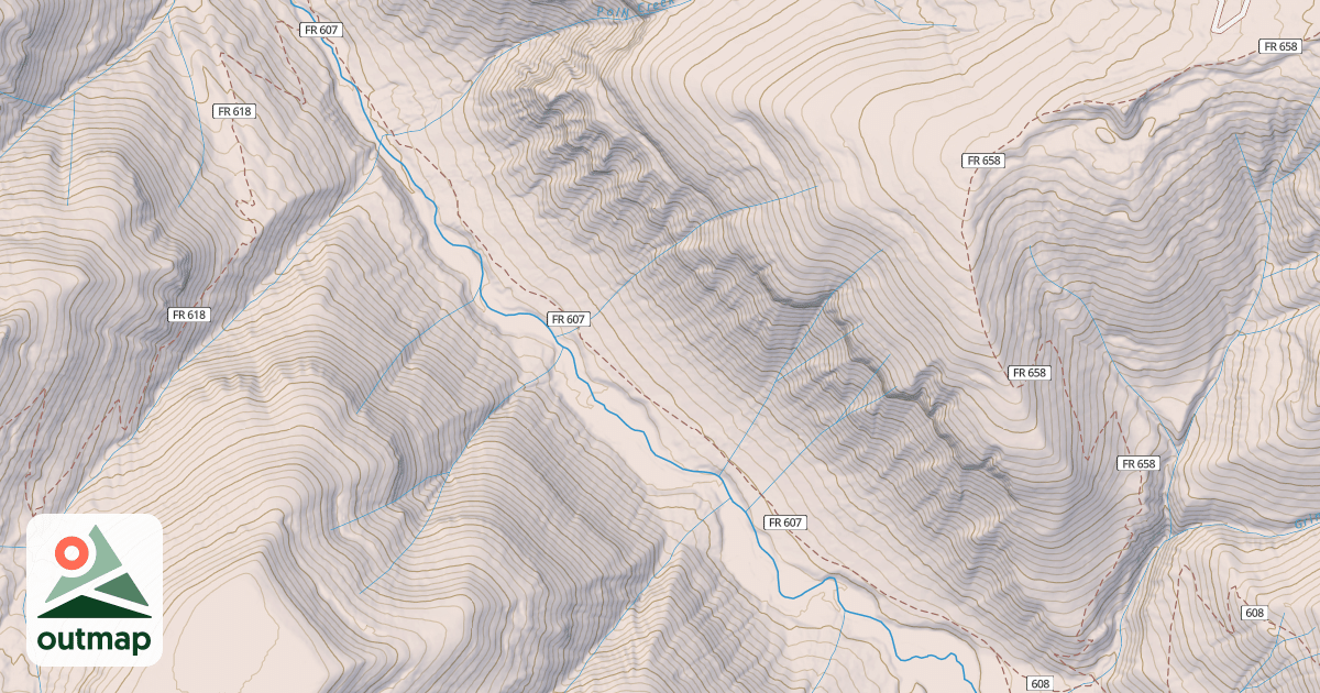 Map of BEAR CREEK
