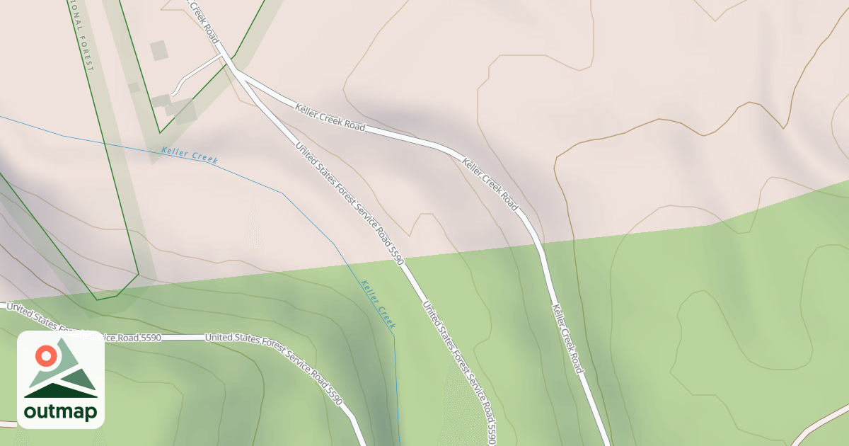 Map of USFS Motor Vehicle Use Map Roads {4C9BF3C1-6E40-41F7-85E5-38E700B112BA}