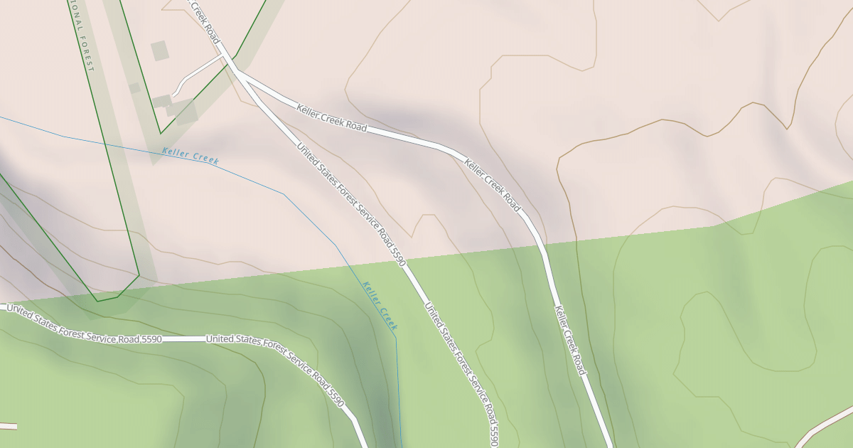 Map preview of USFS Motor Vehicle Use Map Roads {4C9BF3C1-6E40-41F7-85E5-38E700B112BA}