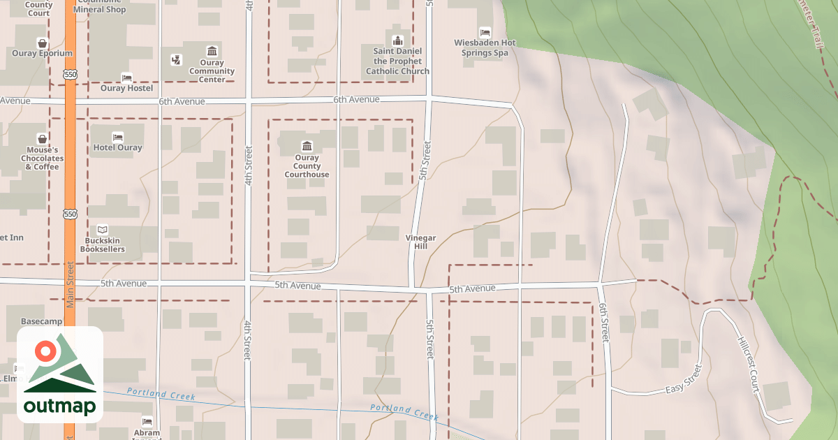 Map of Vinegar Hill