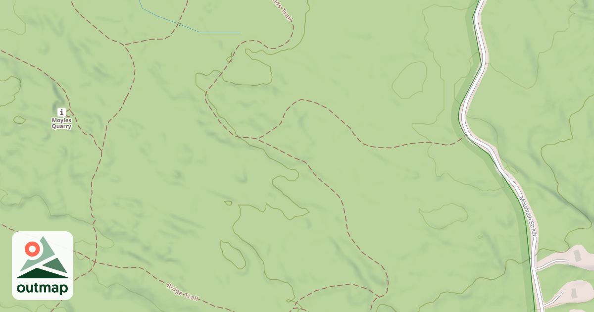 Map of Friend's Trail