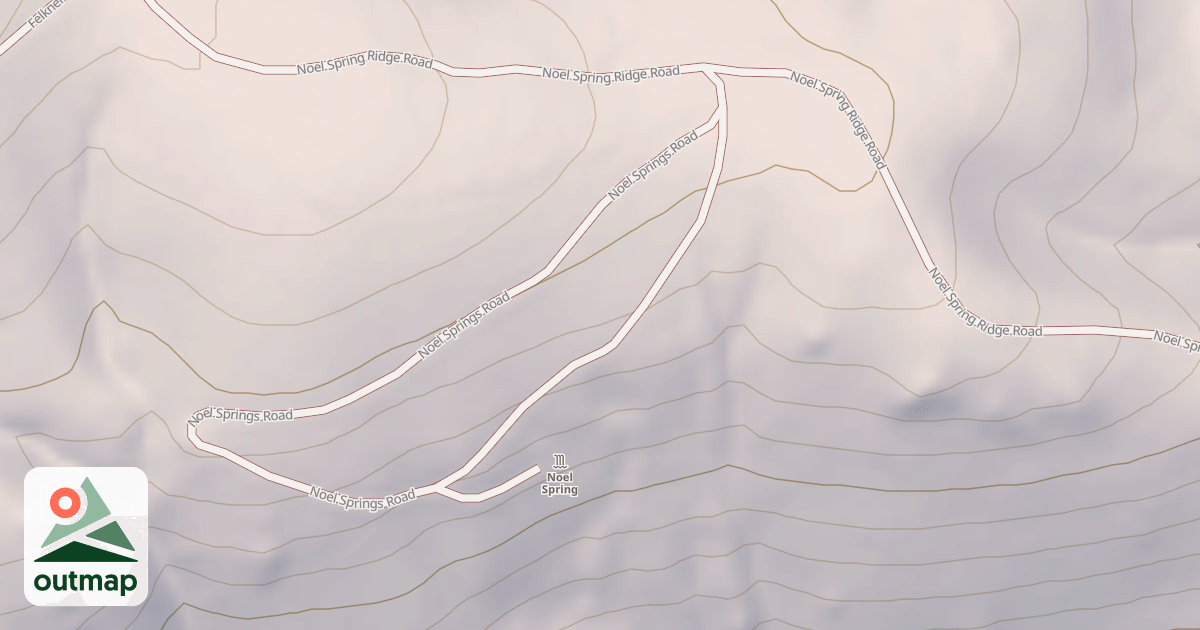 Map of NOEL SPRINGS