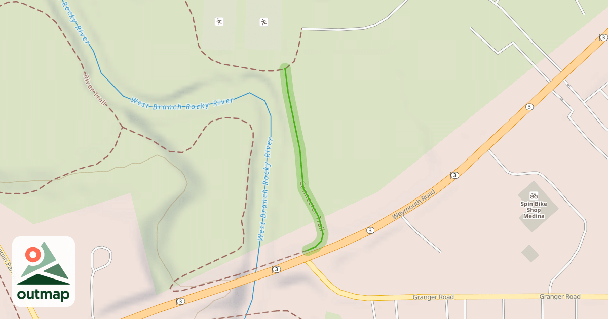 Map of Connector Trail