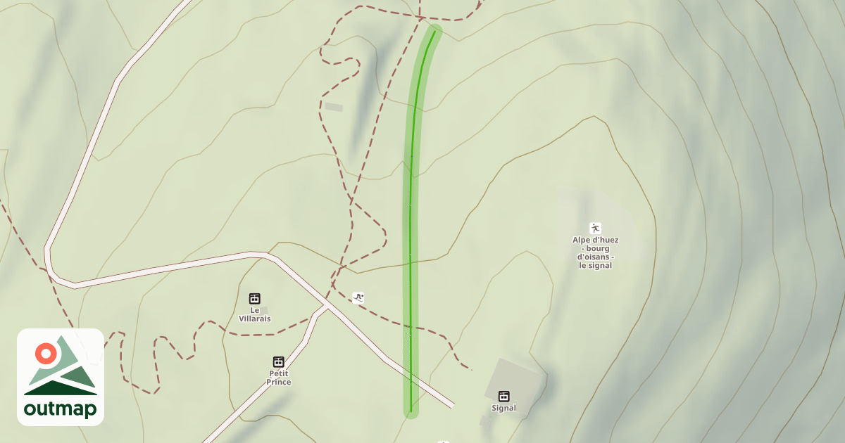 Map of Halfpipe de Marcel