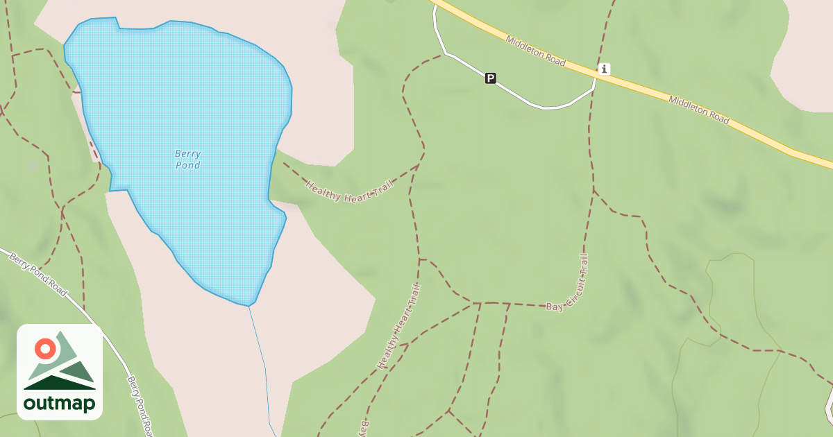 Map of Heart Healthy Trail