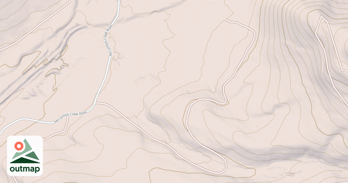 Map of FAVORITE SPUR