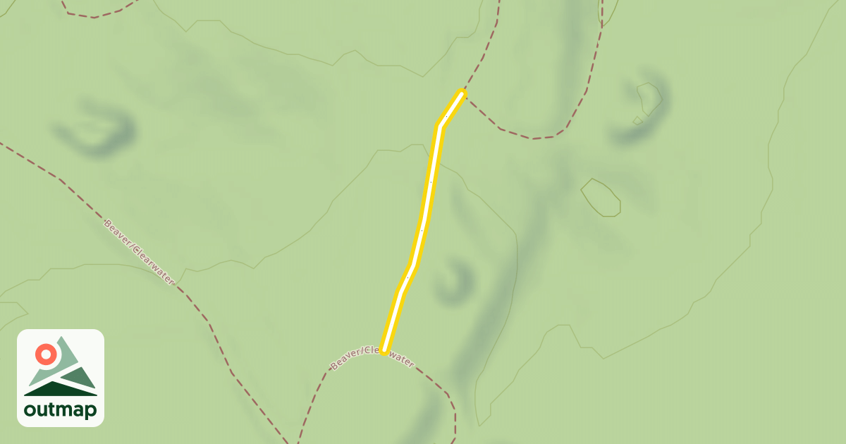 Map of Beaver/Clearwater