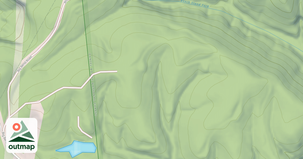 Map of BEECH STAND