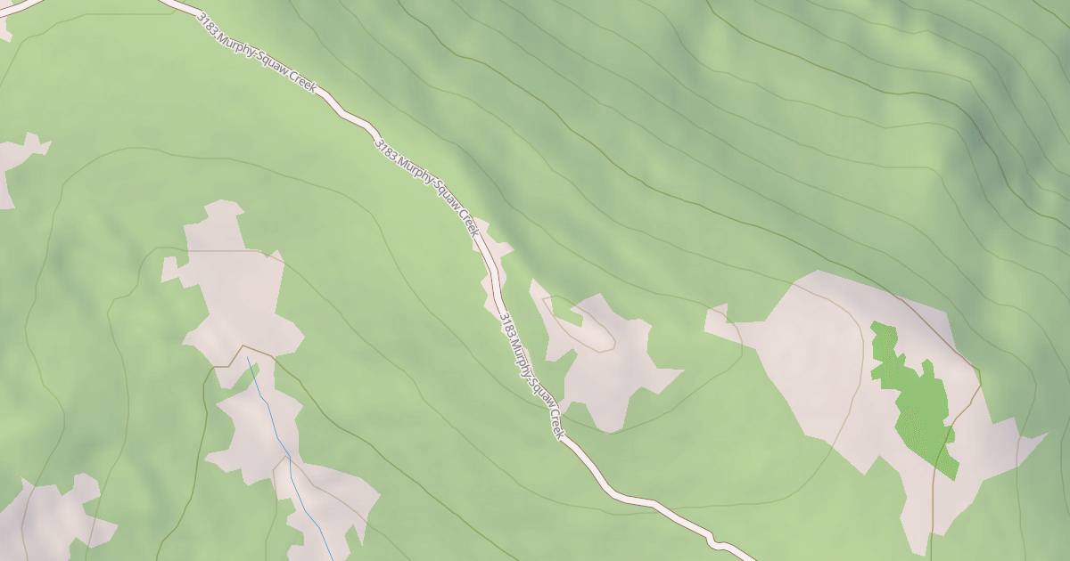 Map preview of Murphy-Squaw Creek