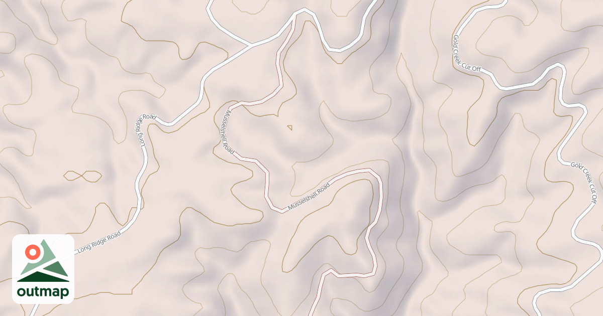 Map of MUSSELSHELL