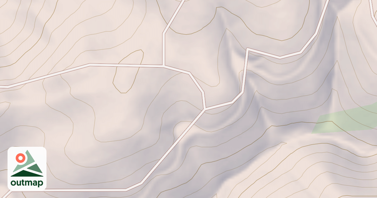 Map of BRUSHY TIE