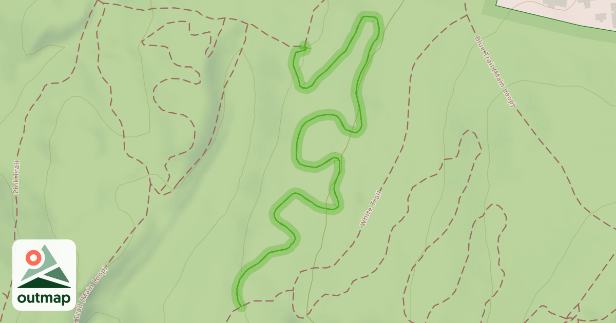 Map of Yellow Trail (Lower Updraft)
