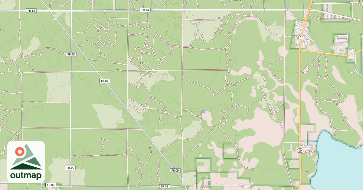 Map of USFS Motor Vehicle Use Map Roads {714F8E16-E9F5-4F22-A267-74FEAE1A3B19}