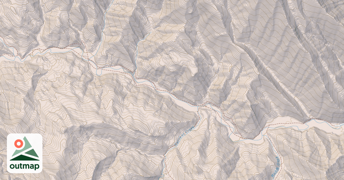 Map of BEAR CREEK