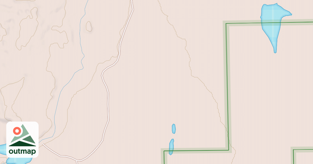 Map of FLETCHER CREEK SPUR D