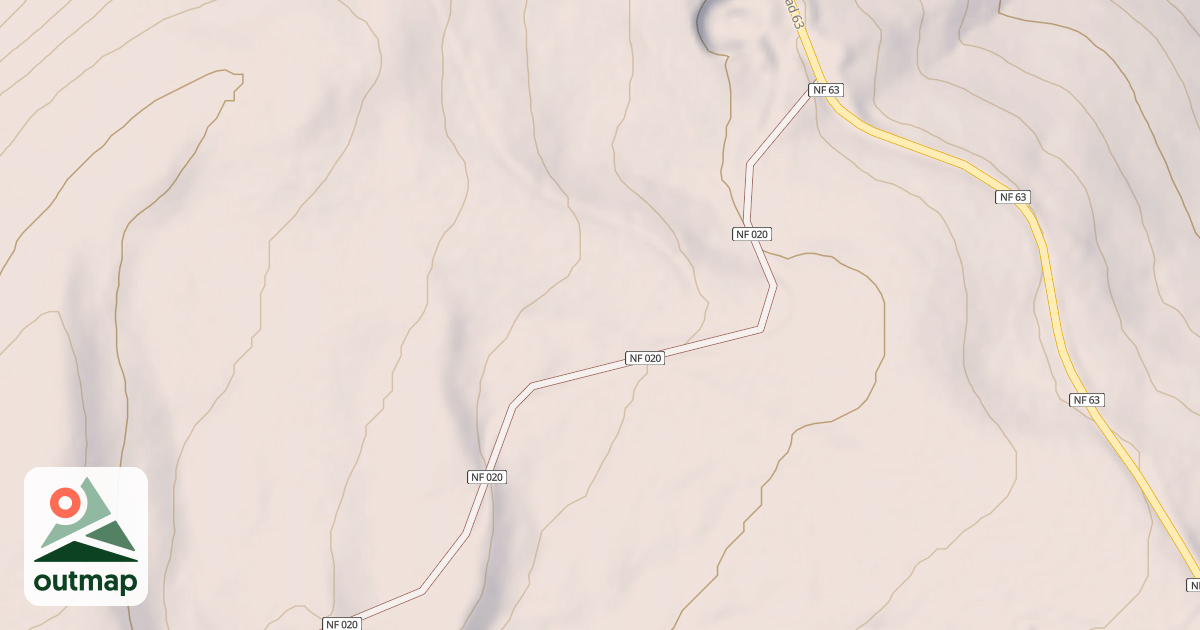 Map of USFS National Forest System Roads {DB60FD68-3825-4E1D-AFCC-C1D719A3E2DB}