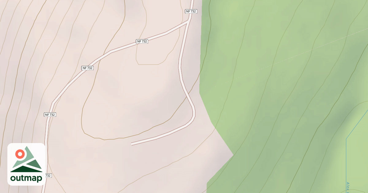 Map of 1714-732-0.2L