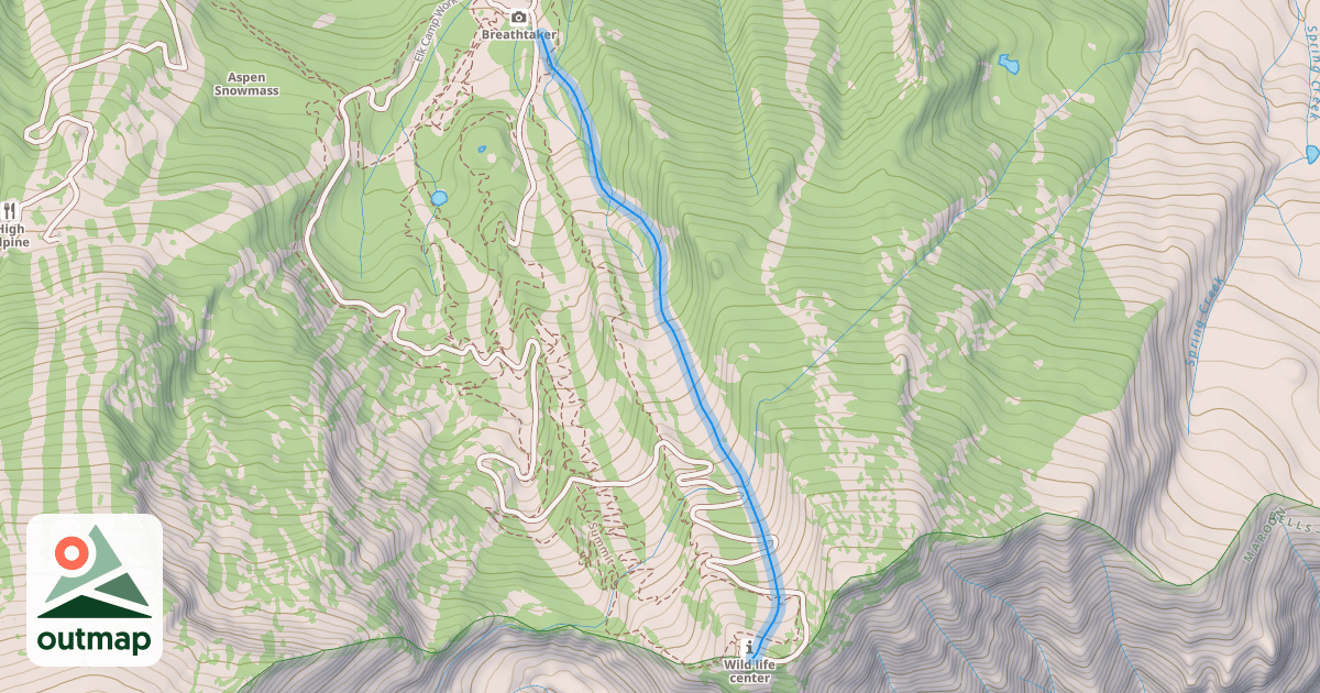 Map of Bull Run
