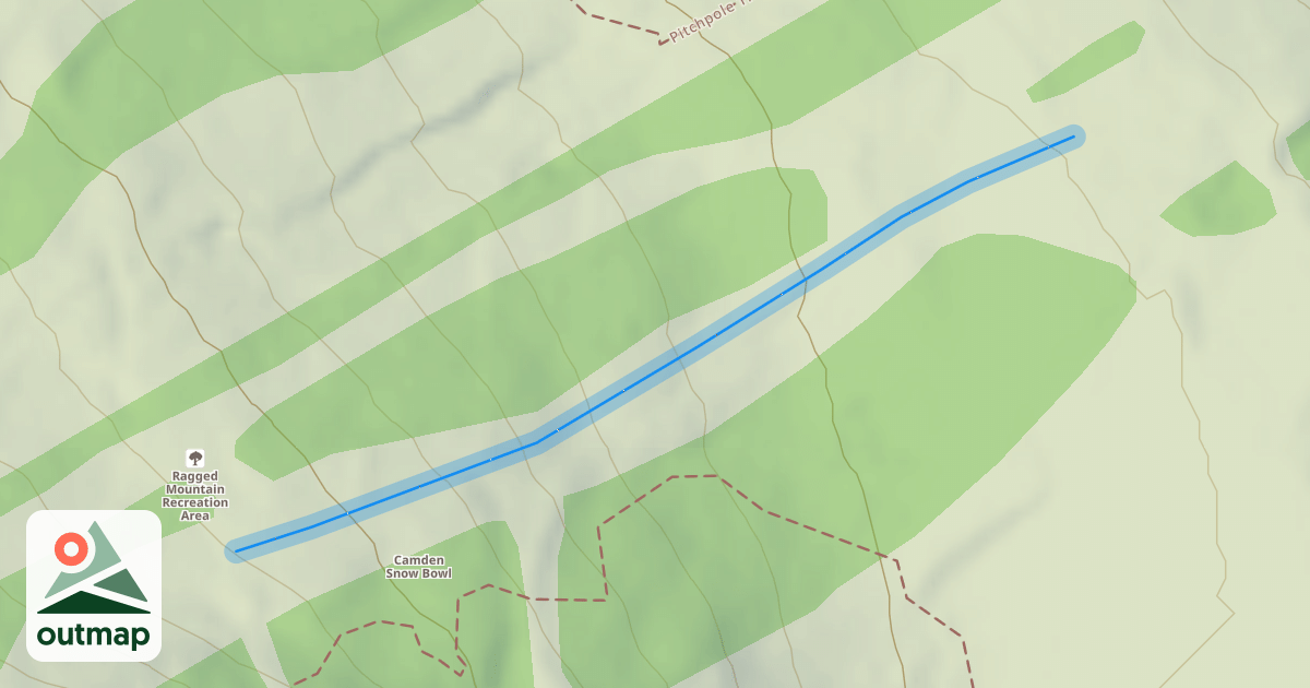 Map of Mussel Ridge