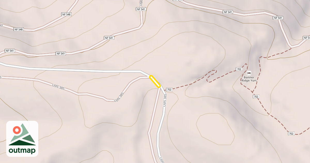 Map of Usfs 385
